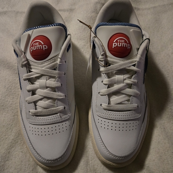 Reebok Other - Reebok White and Red Athletic Shoes
